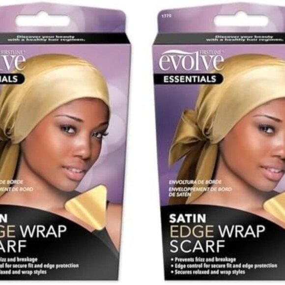 Other - Firstline Evolve Essentials Satin Edge Wrap Scarf,Champagne,1 Count Pack of 1